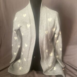 Valentines Heart Soft and cozy oversized long cardigan XS